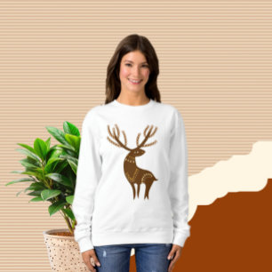 Brown hjort t shirt