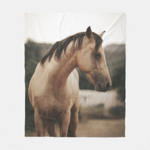 BROWN HORSE FLEECEFILT