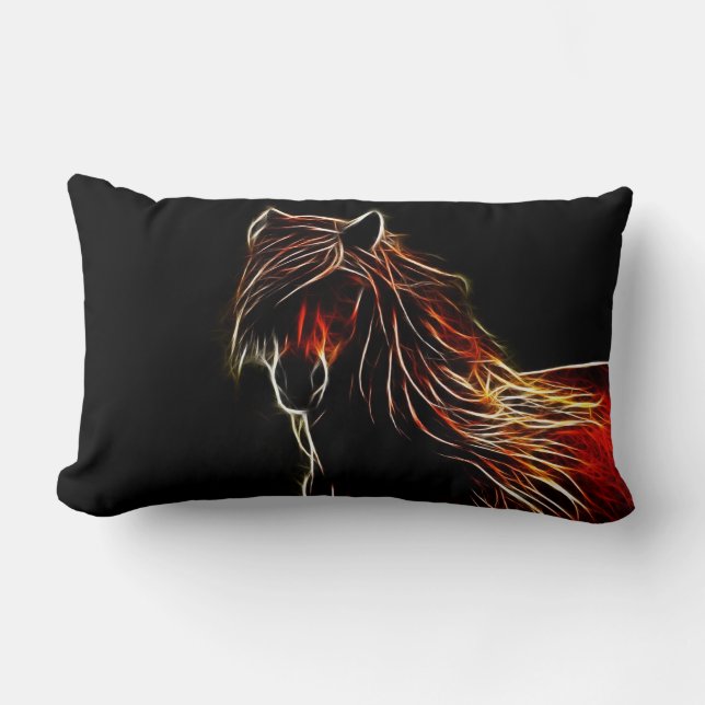 Brown Horse Lumbarkudde (Framsida)