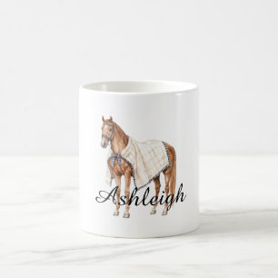 Brown Horse med Blanket Kaffemugg