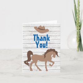 Brown Horse och Cowboy Hat Western Tack