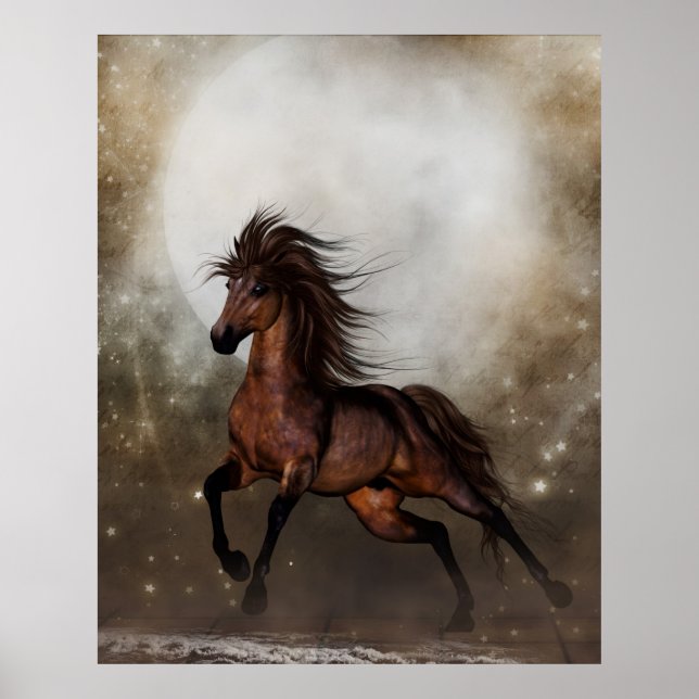 Brown Horse Poster (Framsidan)