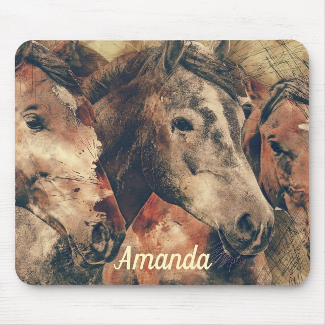 Brown Horses Musmatta (Framsidan)