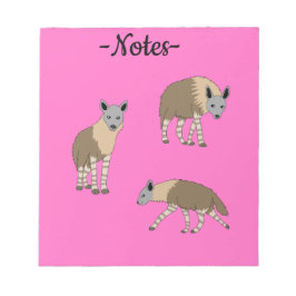 Brown Hyenas Anteckningsblock