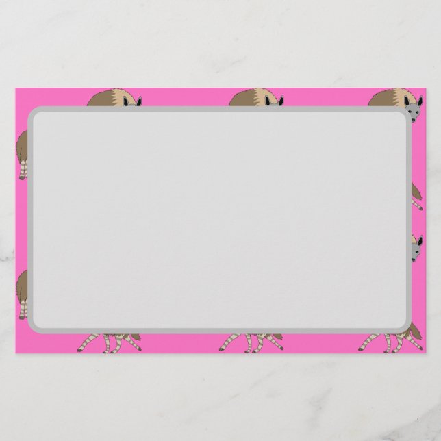 Brown Hyenas Brevpapper (Framsida)