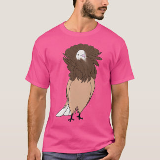 Brown Jacobin Pigeon 2 T Shirt