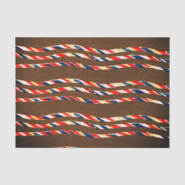 BROWN JAPANESE WOODBLOCK MÖNSTER TISSUE PAPER