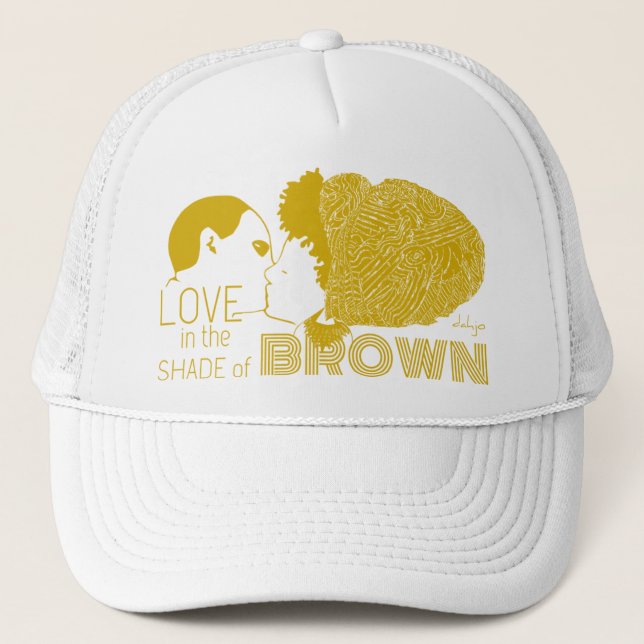 BROWN KÄRLEK i GULD Keps (Framsida)