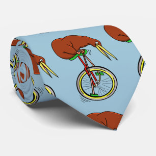 Brown Kiwi Riding på en Unicle Slips