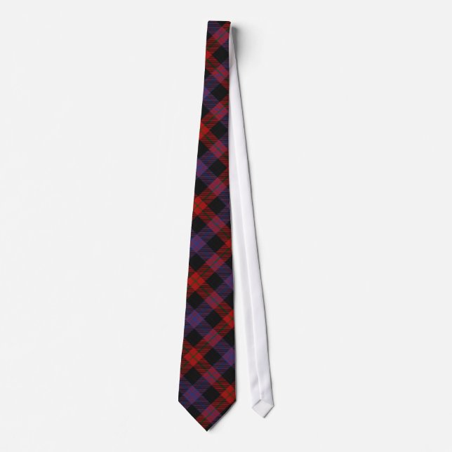 Brown Klan Tartan Tie Slips (Framsida)