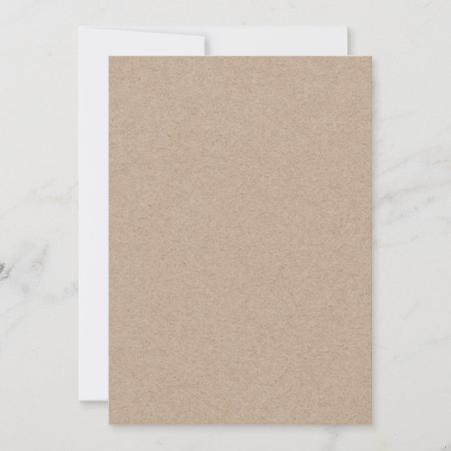 Brown Kraft Papper Background tryckt (Framsida)