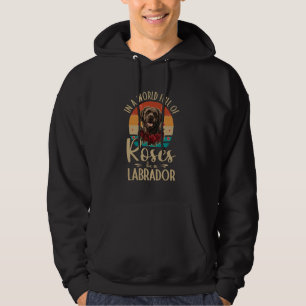 Brown Lab Hund Labrador Retriever Mamma Hoodie