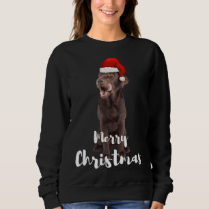 Brown Labrador Retriever God jul Labrador T Shirt