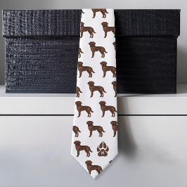 Brown Labrador Retriever Mönster Anpassningsbar Mo Slips