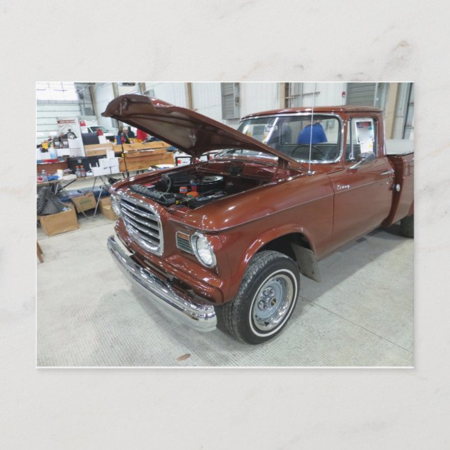 Brown Lastbil 1 Vykort (Framsida)