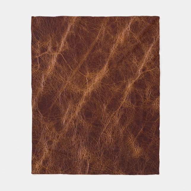 Brown leather textureleather,texture,abstract,acce fleecefilt (Framsidan)