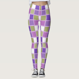 Brown & Lila Paradise Leggings