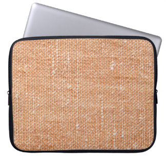 Brown Linen Canvas Struktur Background Laptop Fodral
