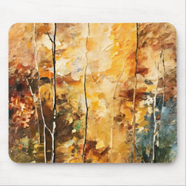 Brown Löv Nature Abstrakt Art Musmatta