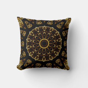 Brown Mandala Dekorativ kudde