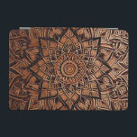 Brown Mandala Stylish iPad Smart Cover iPad Mini Skydd<br><div class="desc">Brown Mandala Stylish iPad Smart Cover</div>