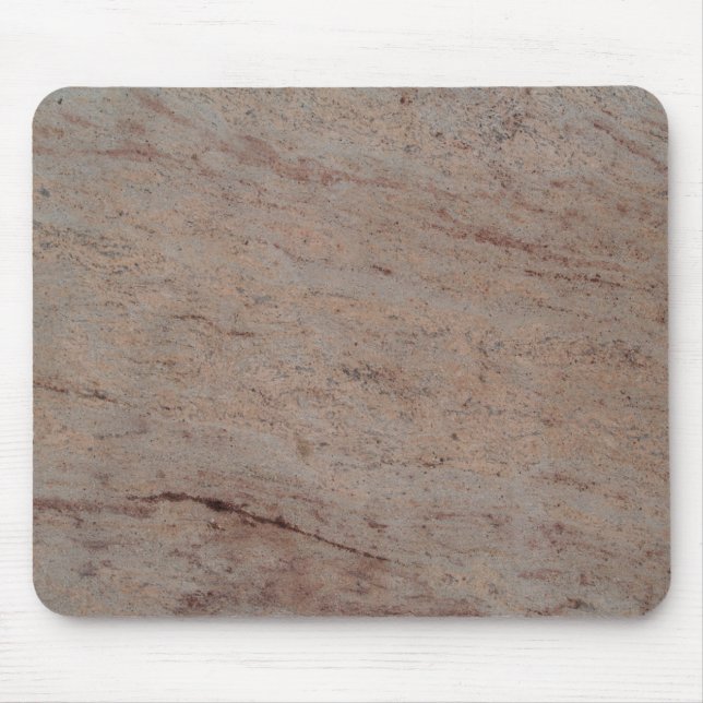 Brown Marble Swirled Mousepad Musmatta (Framsidan)