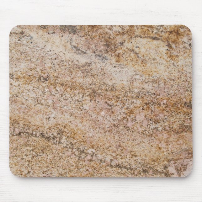 Brown Marble Swirled Mousepad Musmatta (Framsidan)