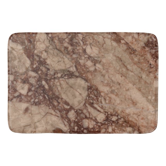Brown Marble Yta Badrumsmatta (Framsidan)
