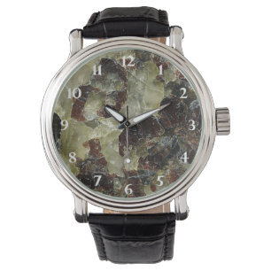 Brown MarLED Quartz Armbandsur
