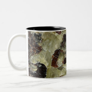 Brown MarLED Quartz Två-Tonad Mugg