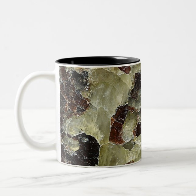 Brown MarLED Quartz Två-Tonad Mugg (Vänster)