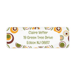 Brown MCM Jawbrytare Returadress Etikett