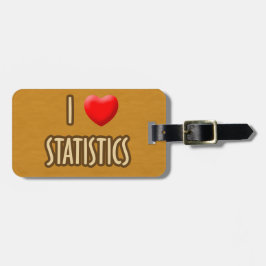 BROWN MODEL - I LOVE STATISTICS BAGAGEBRICKA