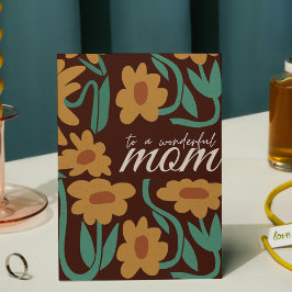 Brown Mors dag Vykort