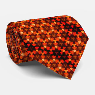 Brown Neck Tie Slips
