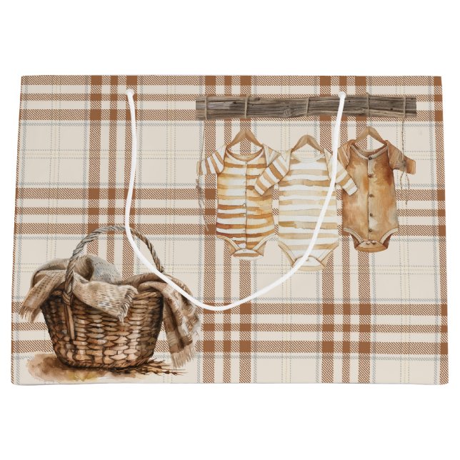 BROWN NEUTRALT BOHO-BARNKLÄDER (Framsidan)