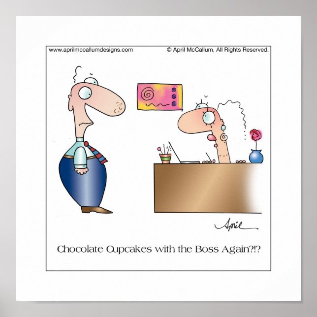 BROWN NOSER-Tecknad Poster (Framsidan)