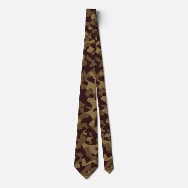 Brown och Beige Camo Slips (Framsida)