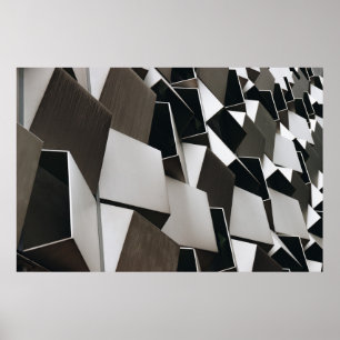 BROWN- OCH BLACK WALL DECOR POSTER