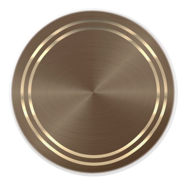 Brown och Guld Knopp (Framsidan)