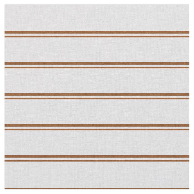 Brown och Lavender Färgad Rand Mönster Tyg (Närbild)