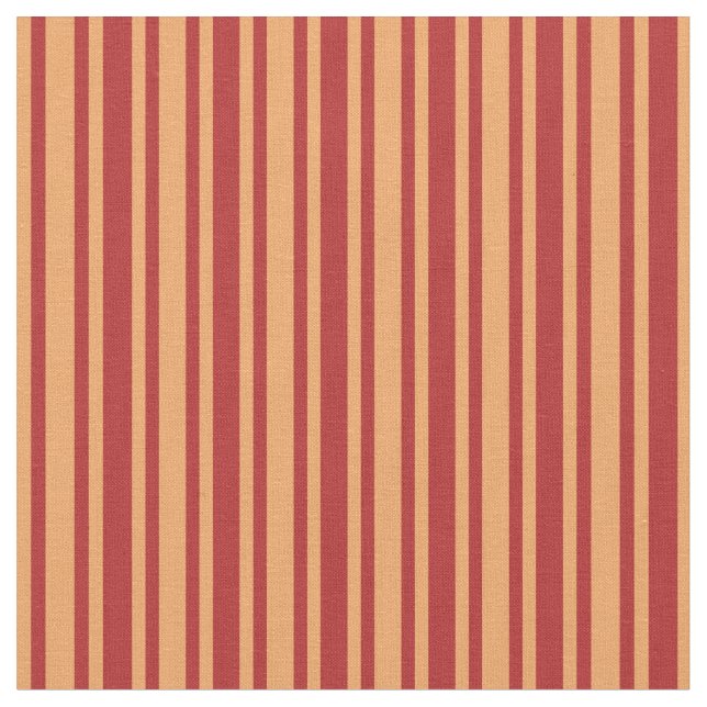 Brown och Red Rand Mönster Tyg (Närbild)