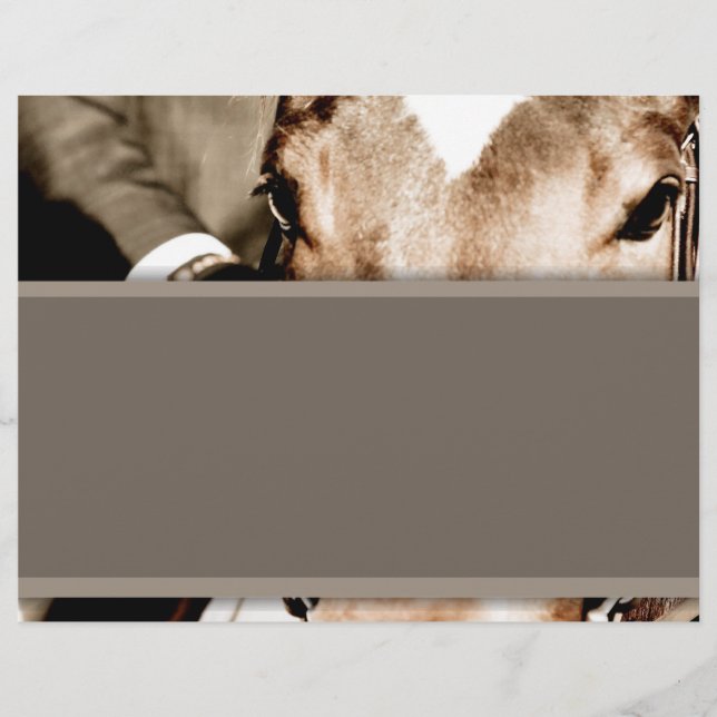 Brown och White Horse (Framsida)