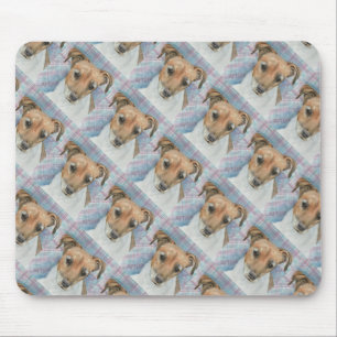 BROWN OCH WHITTERRIER MOUSEPAD MUSMATTA