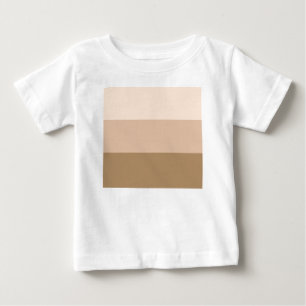 Brown Ombre Stripe T Shirt