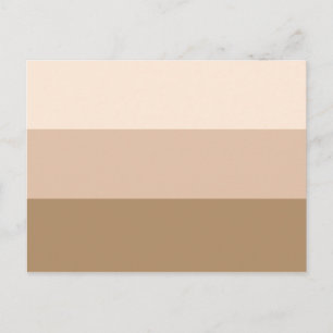 Brown Ombre Stripe Vykort