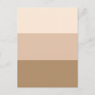 Brown Ombre Stripe Vykort