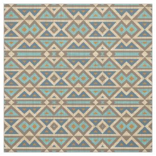 Brown Orange Teal Turcos Eclectic Ethnic look Tyg