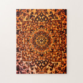 Brown Oriental Matta Pussel