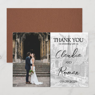 Brown Paris Passport Tack Kort